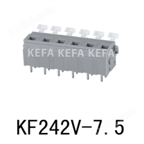 KF242V-7.5 弹簧式PCB接线端子