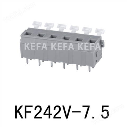 KF242V-7.5 弹簧式PCB接线端子