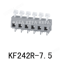 KF242R-7.5 弹簧式PCB接线端子