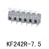 KF242R-7.5 弹簧式PCB接线端子2