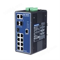 EKI-7657C 7+3G Combo端口网管型千兆工业以太网交换机,带2路DI/O