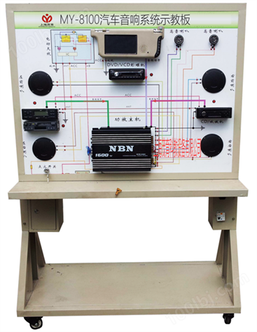 MY-8100汽車音響系統示教板