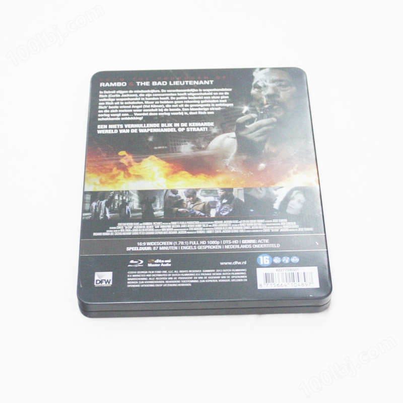 电影DVD包装马口铁金属盒