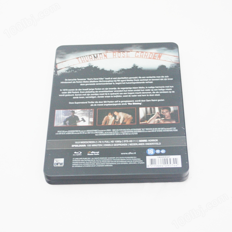 经典片DVD光碟包装马口铁金属盒