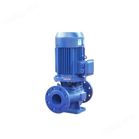 贝德ISG立式管道泵 7.5kw单级单吸铸铁清水增压泵 管道离心泵